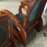 Pair of chairs desing boat