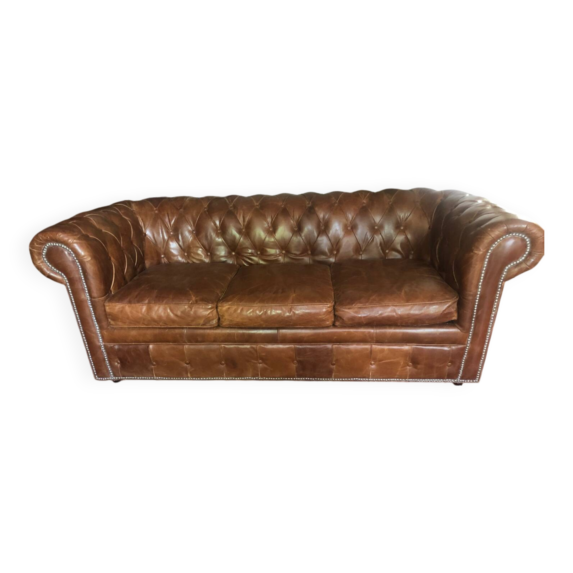 Vintage leather sofa