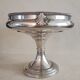 Silver metal stand cup