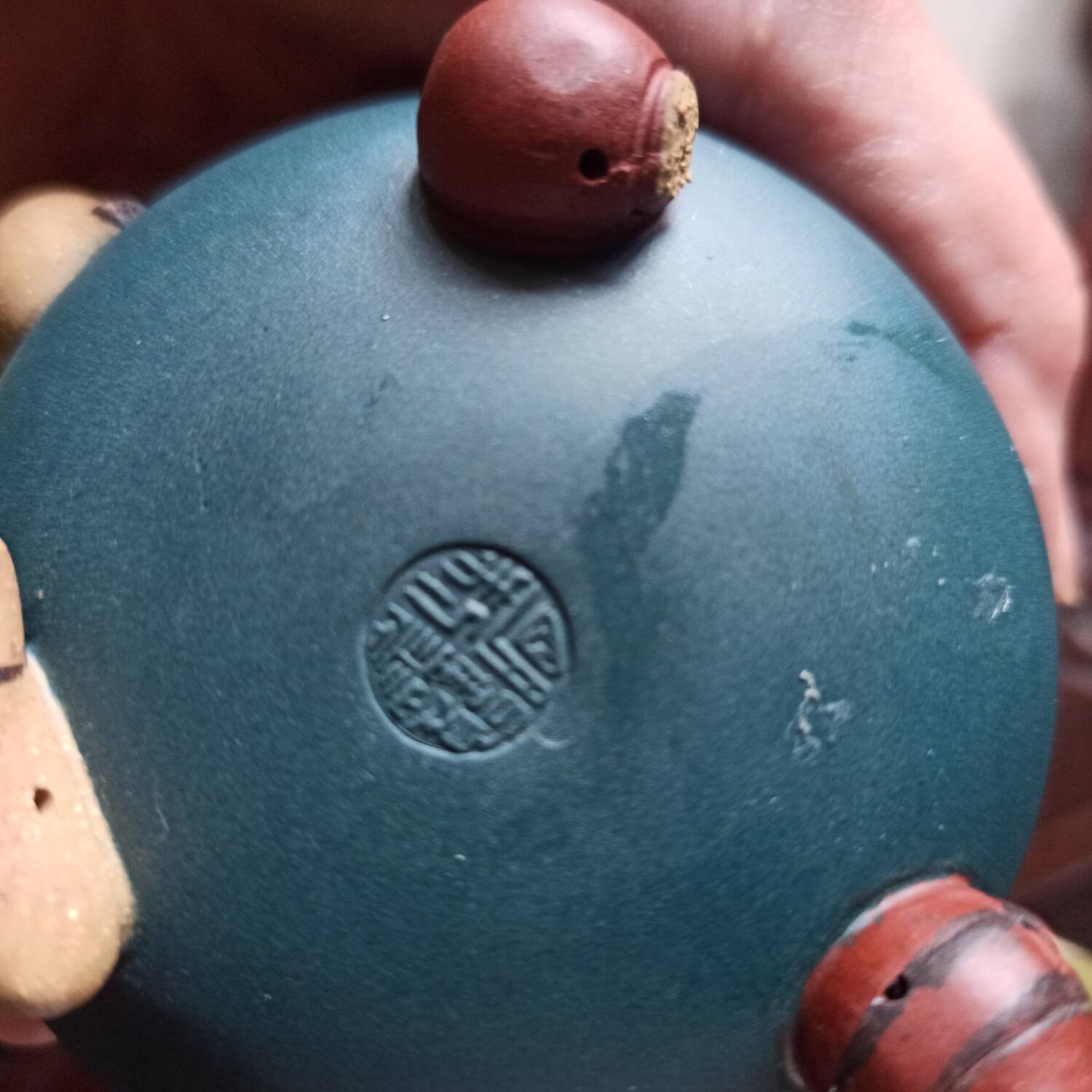 Miniature Yixing teapot