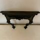 Small baroque wooden shelf