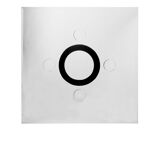 large decorative relief mirror 1980