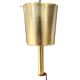 Scandinavian six-arm chandelier made of teak wood, Denmark, 1970s.