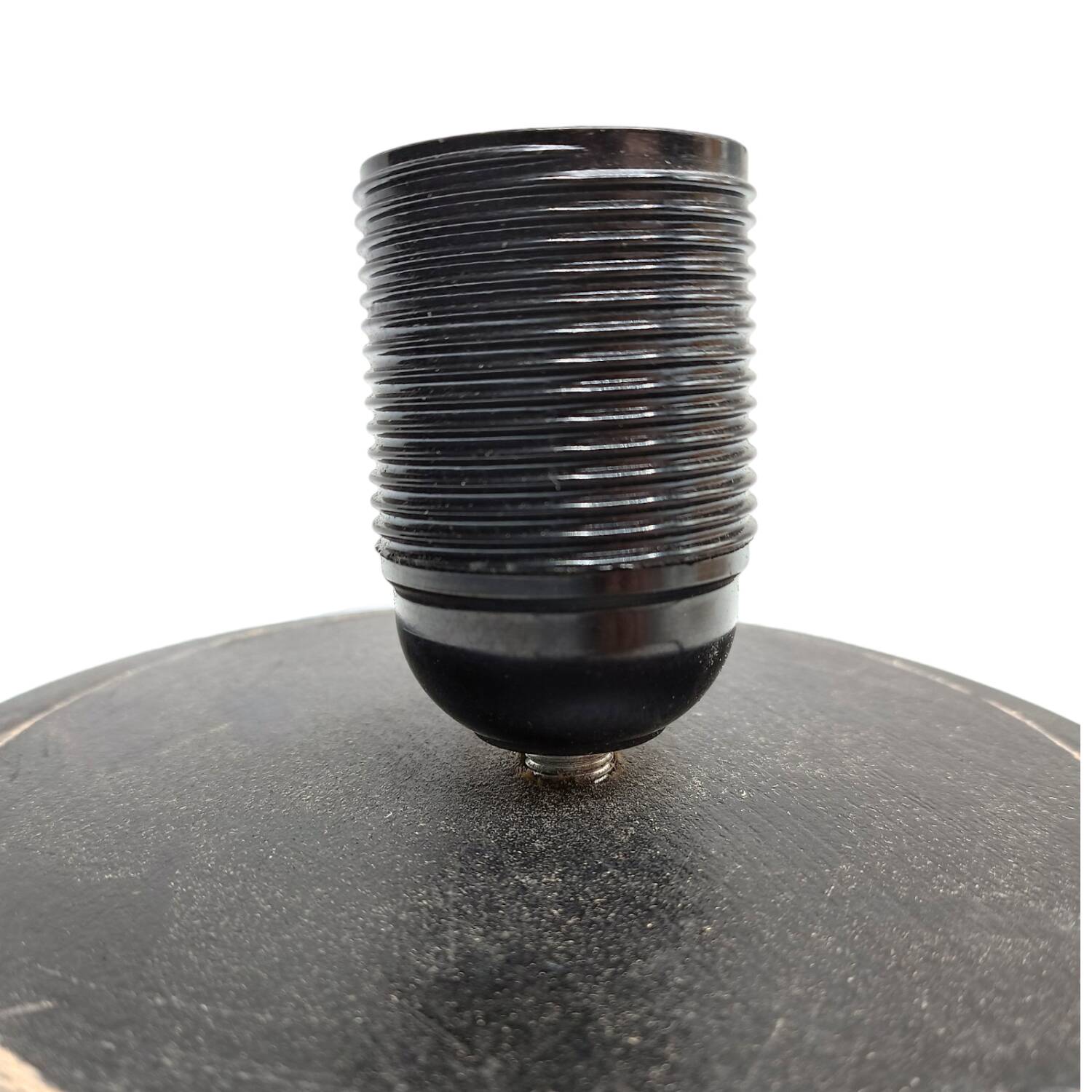 Vintage geometric lamp