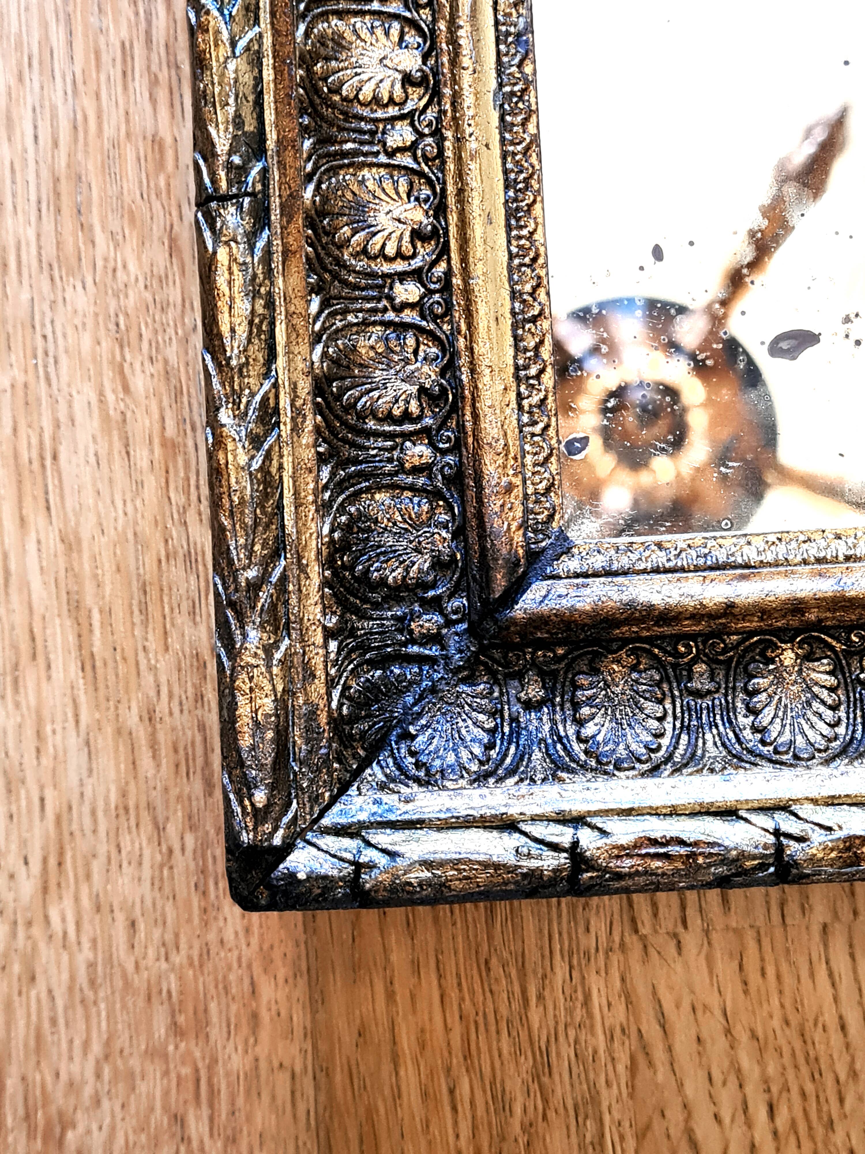 Antique mirror "Honoré" – Palmette decoration