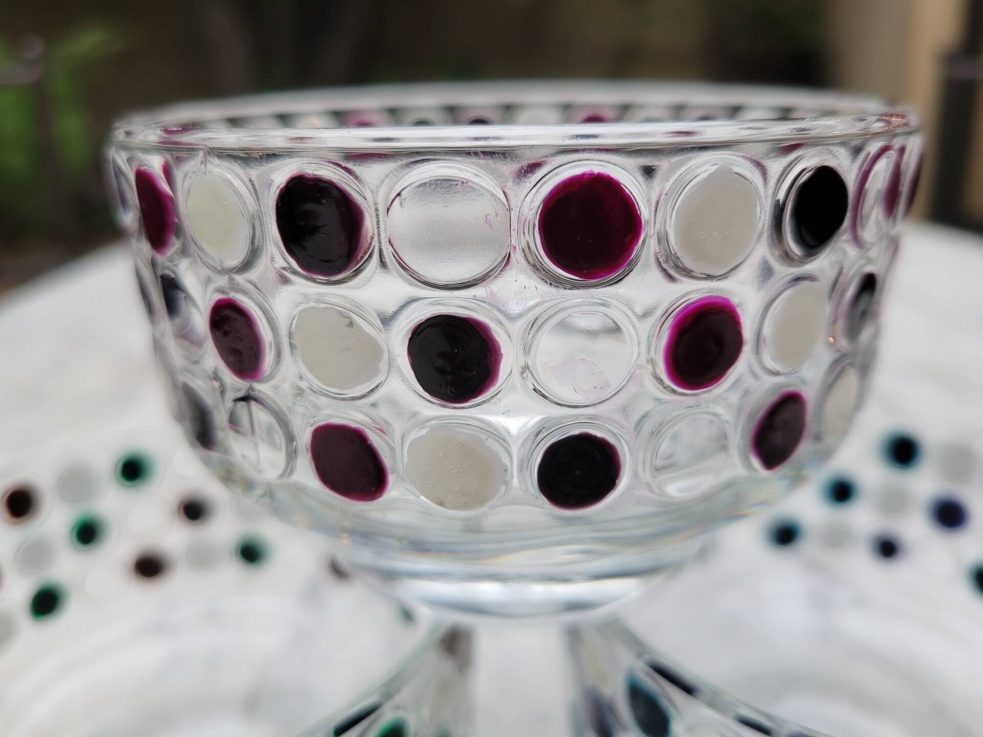 4 glass bowls La Rochère
