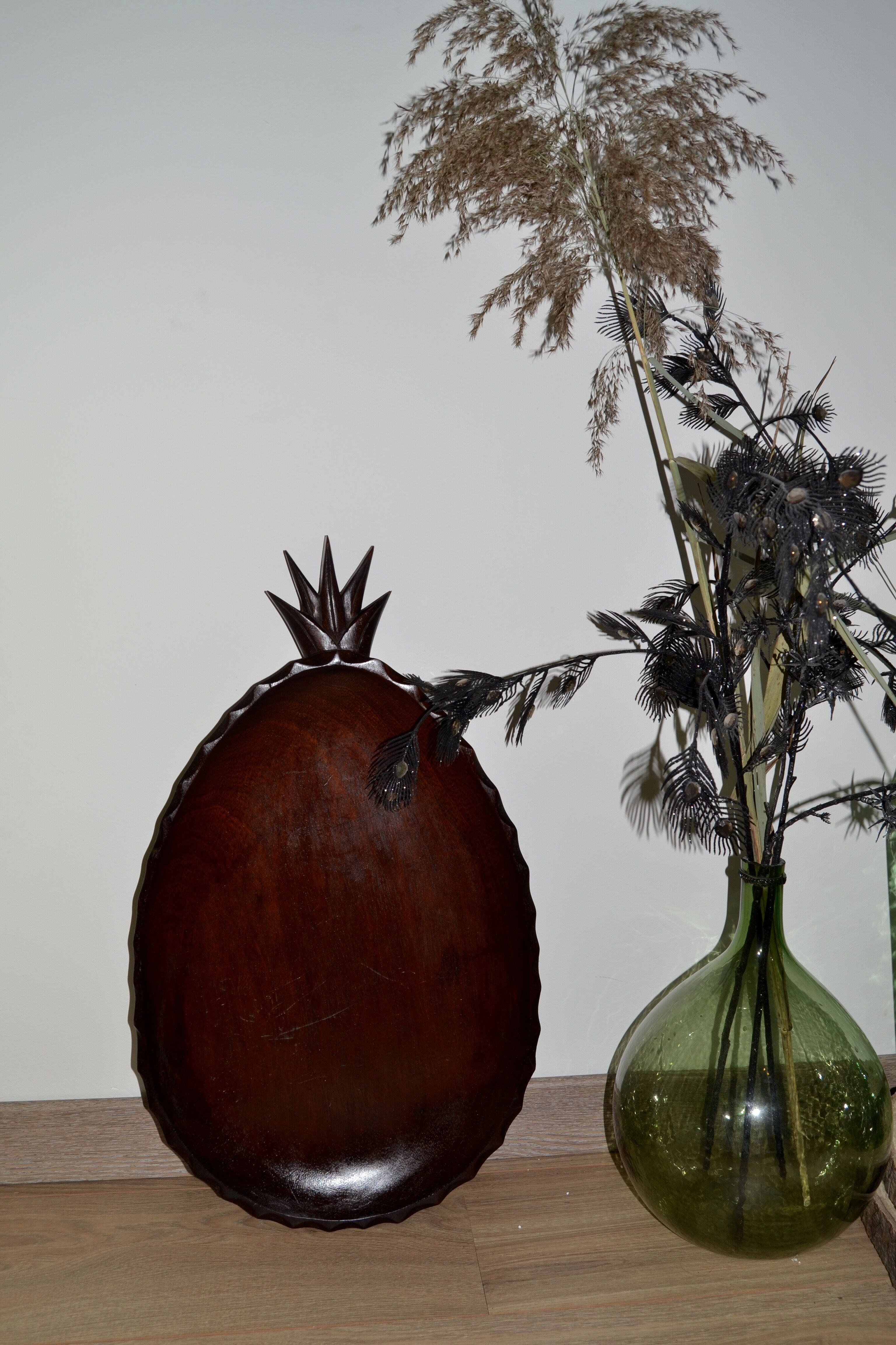 Wooden pineapple shape