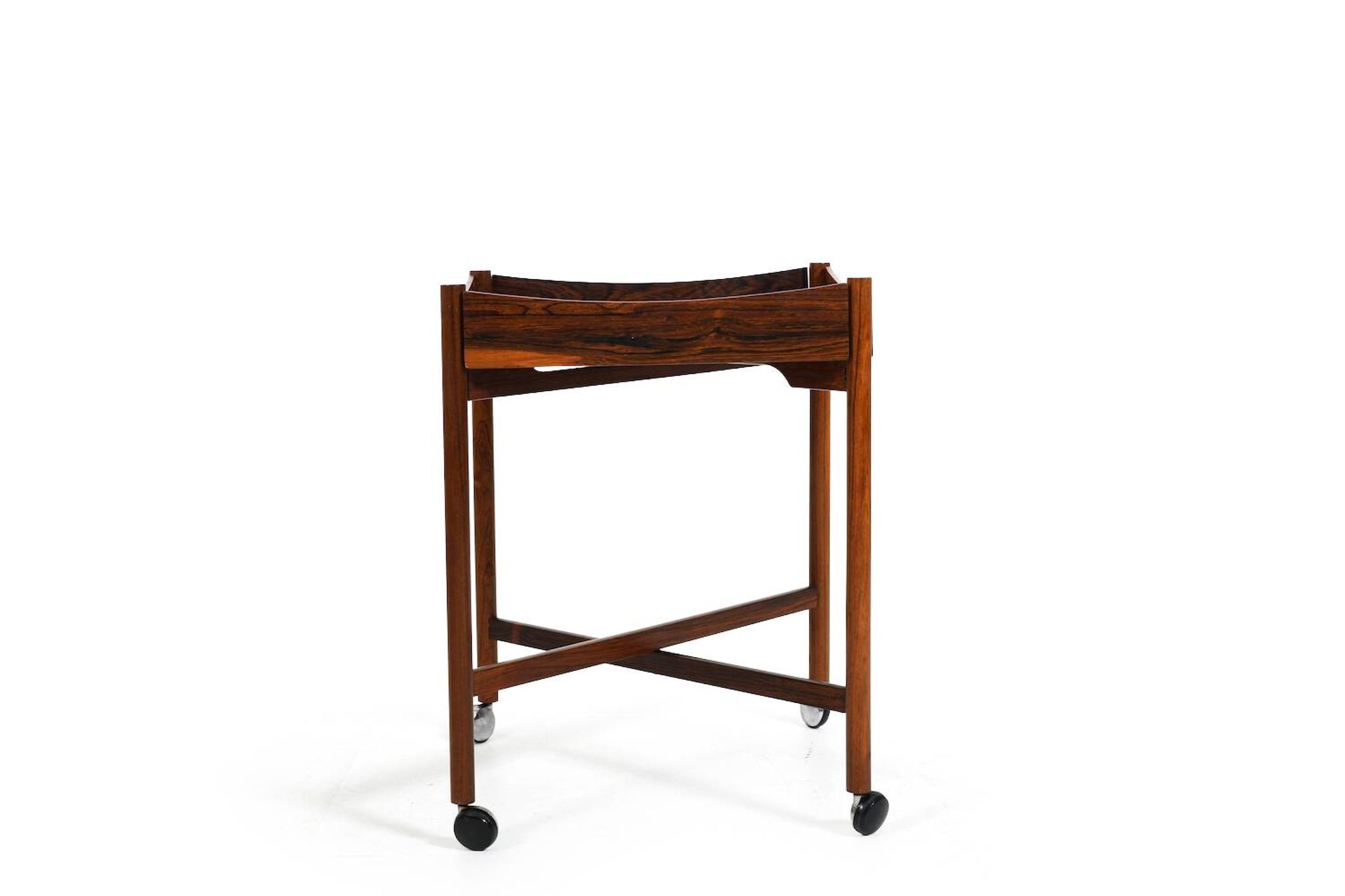 Table pliante à plateau de Mogens Lysell, Danemark, années 1960