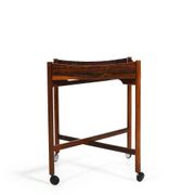 Table pliante à plateau de Mogens Lysell, Danemark, années 1960