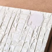 Tableau minimaliste texturé blanc de Vincent Dufresne