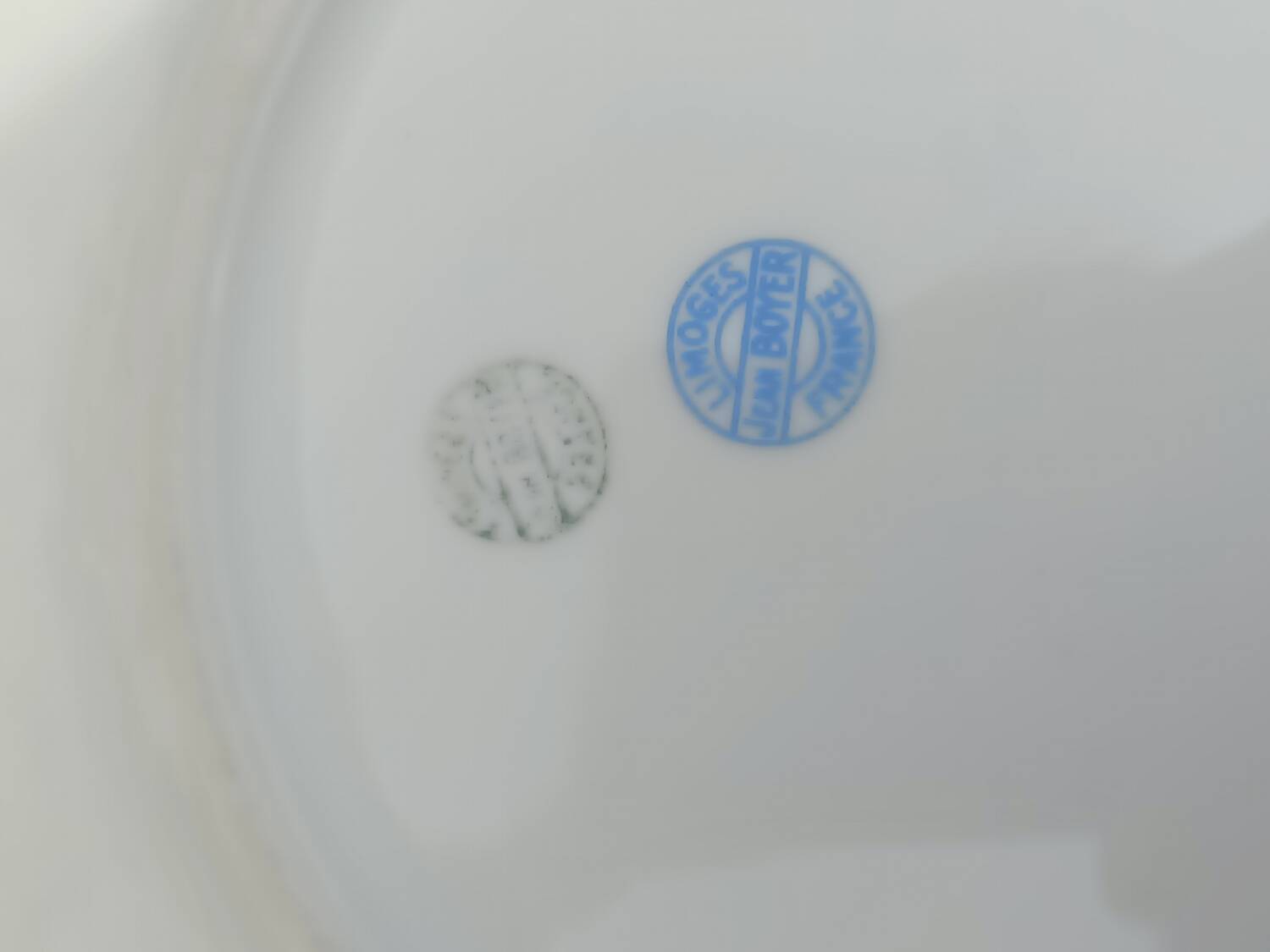Dessert plates, Limoges, Jean Boyer