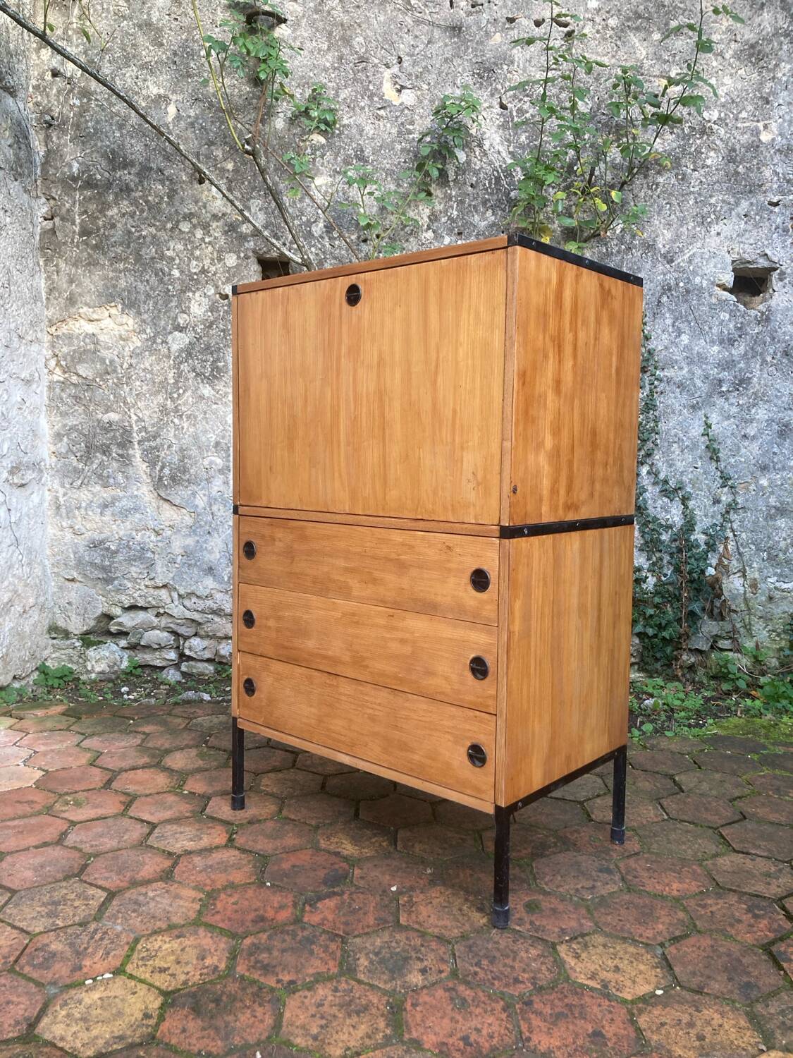 Vintage secretary Pierre Guariche ARP
