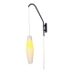 Floating Wall Lamp In Matt Opal Glass By Philips, The Netherlands 1960S