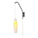 Floating Wall Lamp In Matt Opal Glass By Philips, The Netherlands 1960S