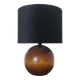 Vintage wooden ball lamp base