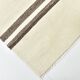 8x10 Large Beige & Brown Striped Pattern Handwoven Kilim Rug, 246x316 Cm