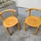 Paire de chaises lubke 1970