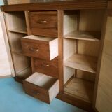 Original and vintage sideboard in solid wood