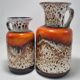 Duo of Jasba vases