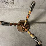 Kitsch pedestal table from the 70s