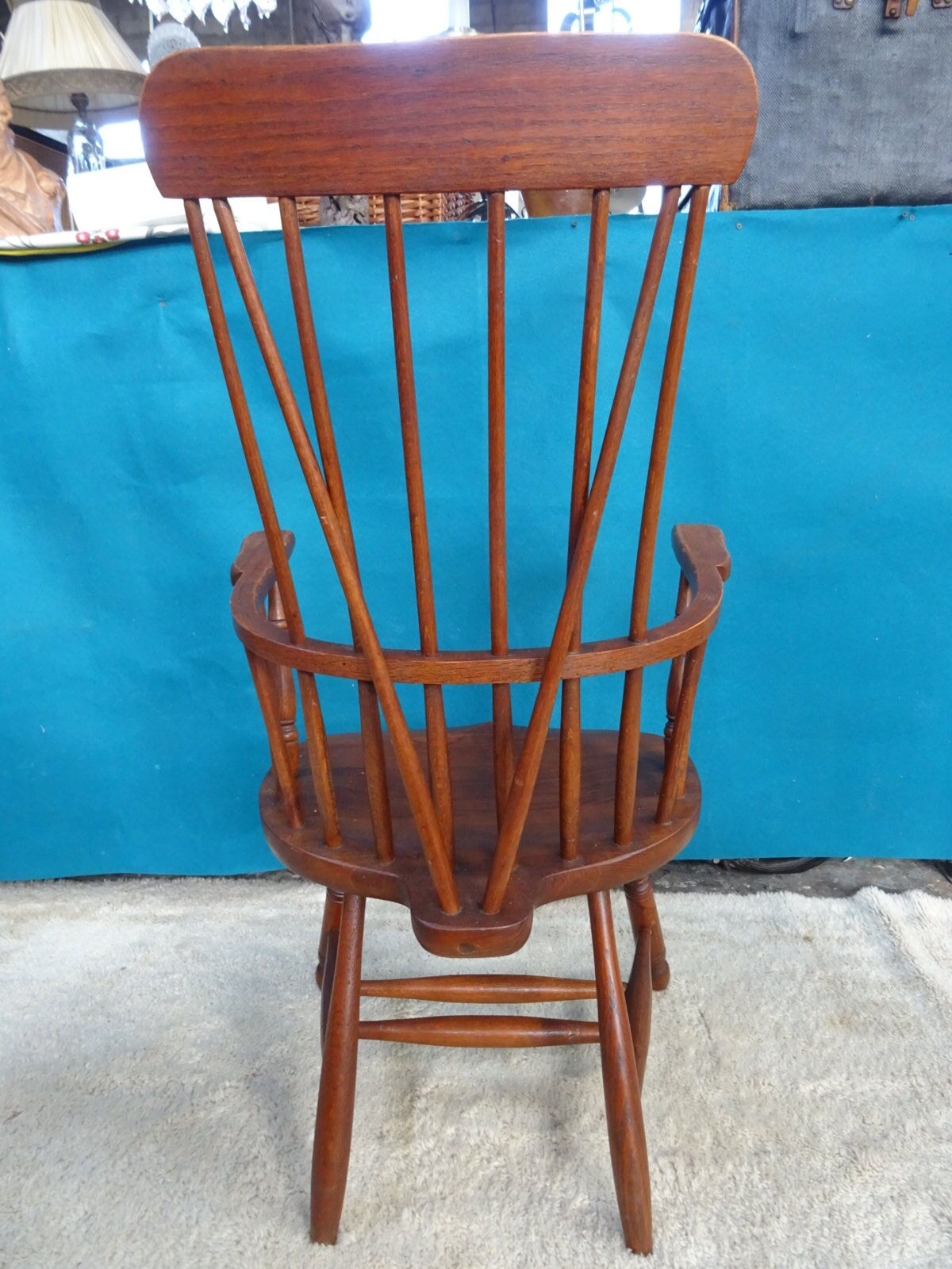 Pair of Scandinavian fan armchairs