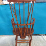 Pair of Scandinavian fan armchairs