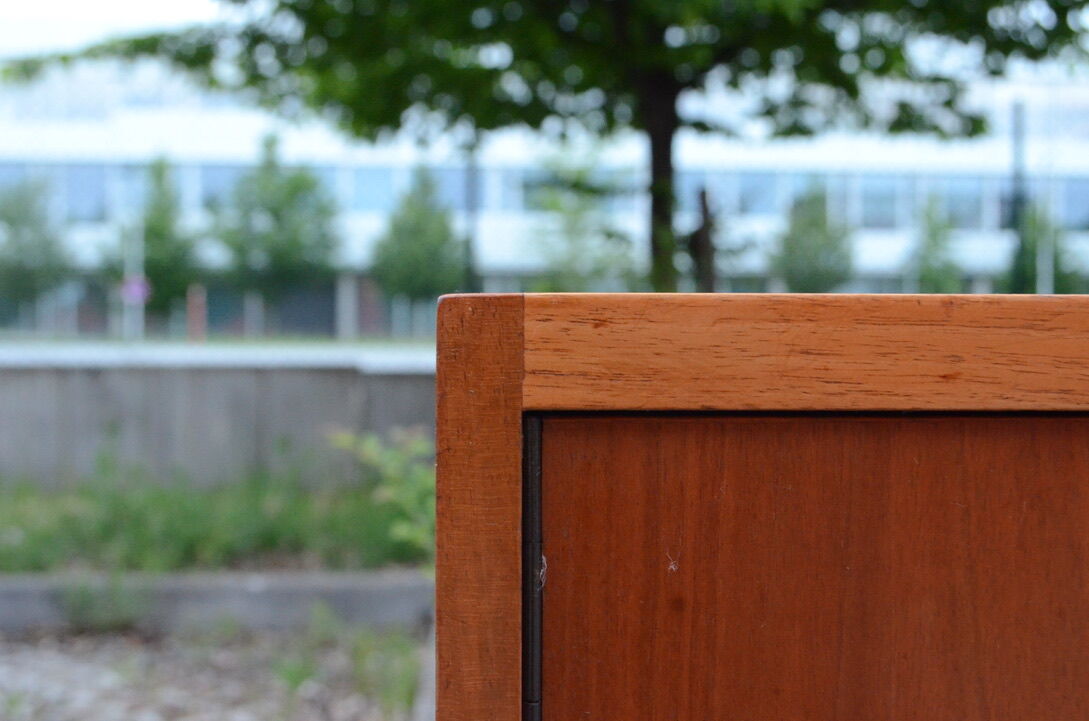 MID Century A.M.T Sideboard Germany Cabinet Walnut Minimalist