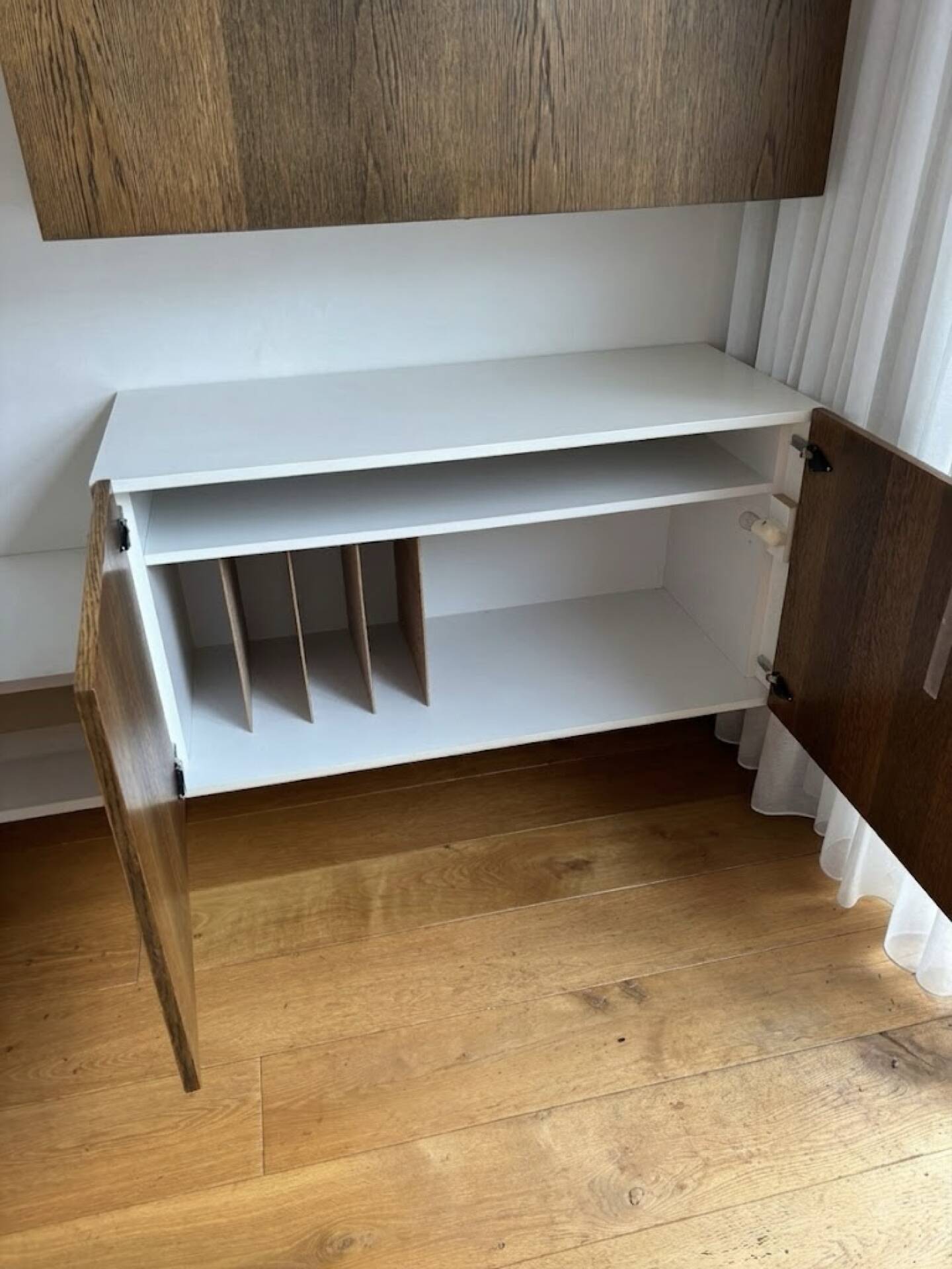 Vintage floating wall unit by Banz Bord, 1970s.