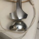 Chrome metal lamp circa 1970