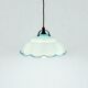 Opal glass pendant light