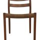 Mid Century Niels O Moller Chair model 84 Danish Design