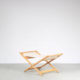 Chaise Vico Magistretti « Regina D'Africa » avec tabouret pour Alias, Italie 1970