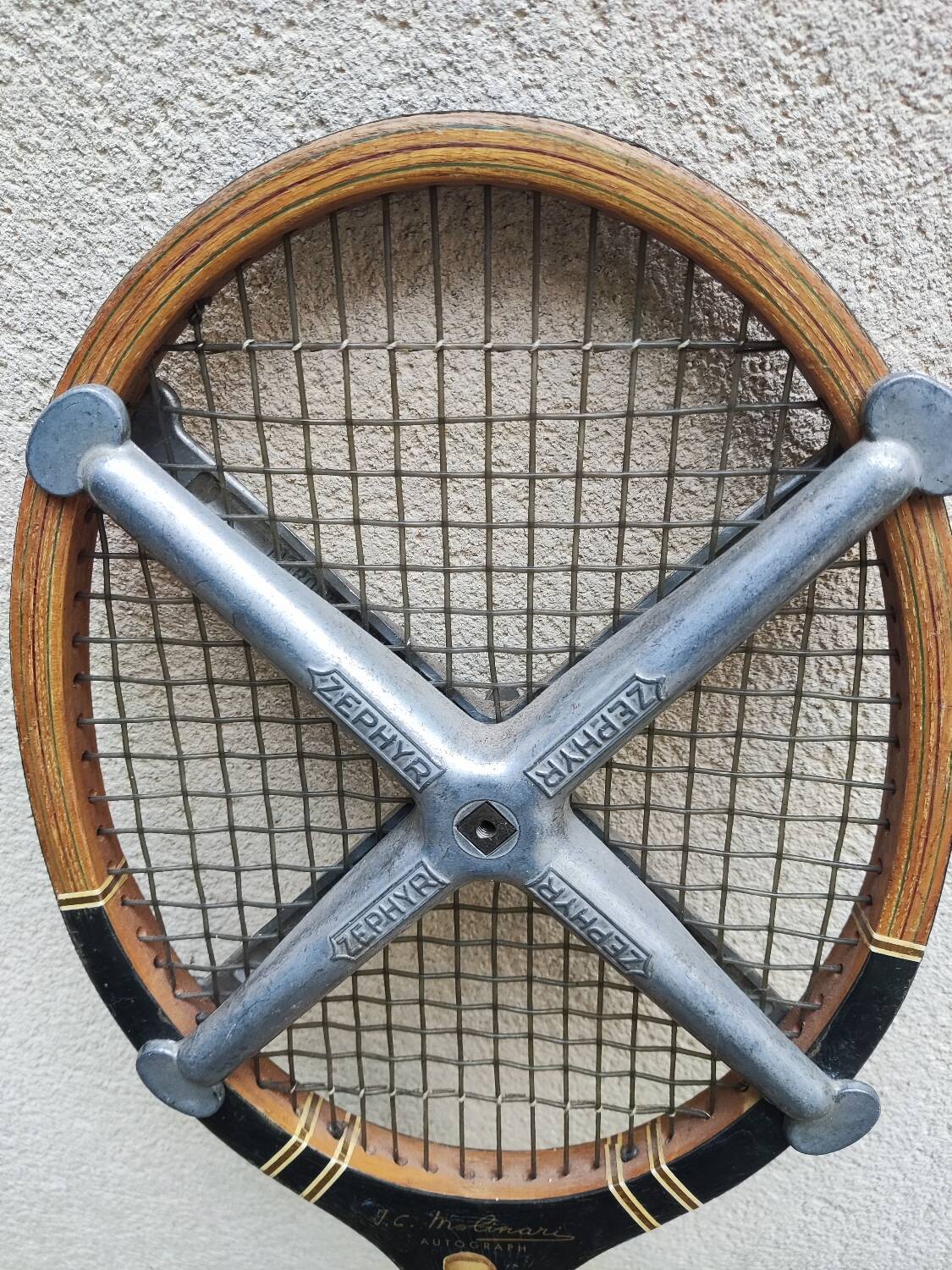 Raquette de tennis vintage