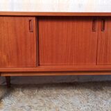Enfilade de style scandinave en teck – années 60