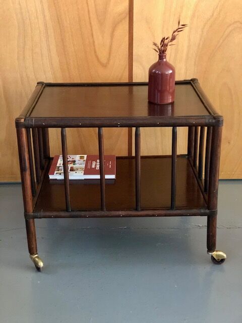 Table basse desserte roulante