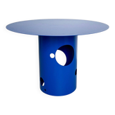 21st Century Contemporary Italian Silos Dining Table, Electric Blue