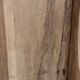 Old bed made of raw wood