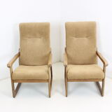 1990s Pair Armchairs, Czechoslovakia