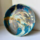 Vintage Danish Ceramic Art Studio Decorative Bowl signed