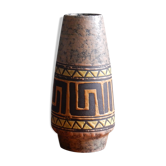 Strehla German ceramic vase from the 60s