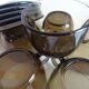 Brown Vereco coffee cups