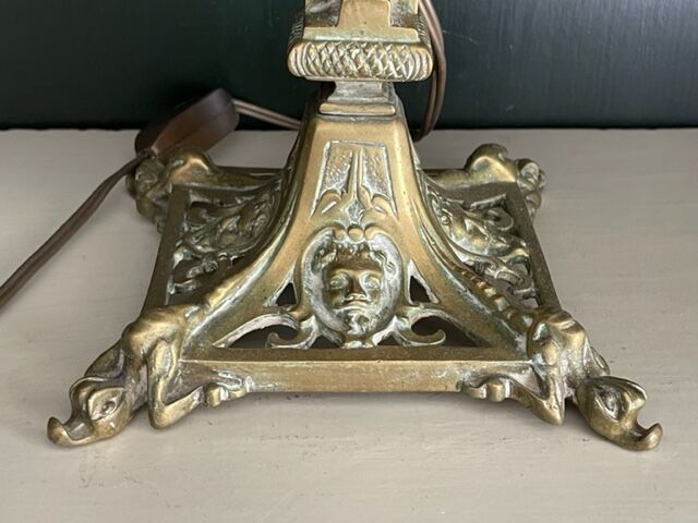 Bronze lamp Napoleon III nineteenth century