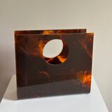 Porte revue en plexi années 70