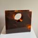 70s plexiglass magazine rack