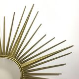 Mirror gold metal sun Chaty Vallauris 85x85cm