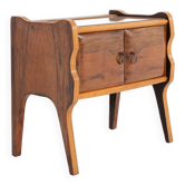 Table de nuit/armoire sculpturale italienne du milieu du siècle, années 1950