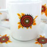 Porcelain Coffee Cups - Winterling Bavaria Germany - Vintage 70s