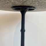 Table bistrot en granit et fonte de fer noire