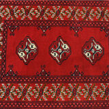 Torkaman authentic persian carpet 92cmx65cm