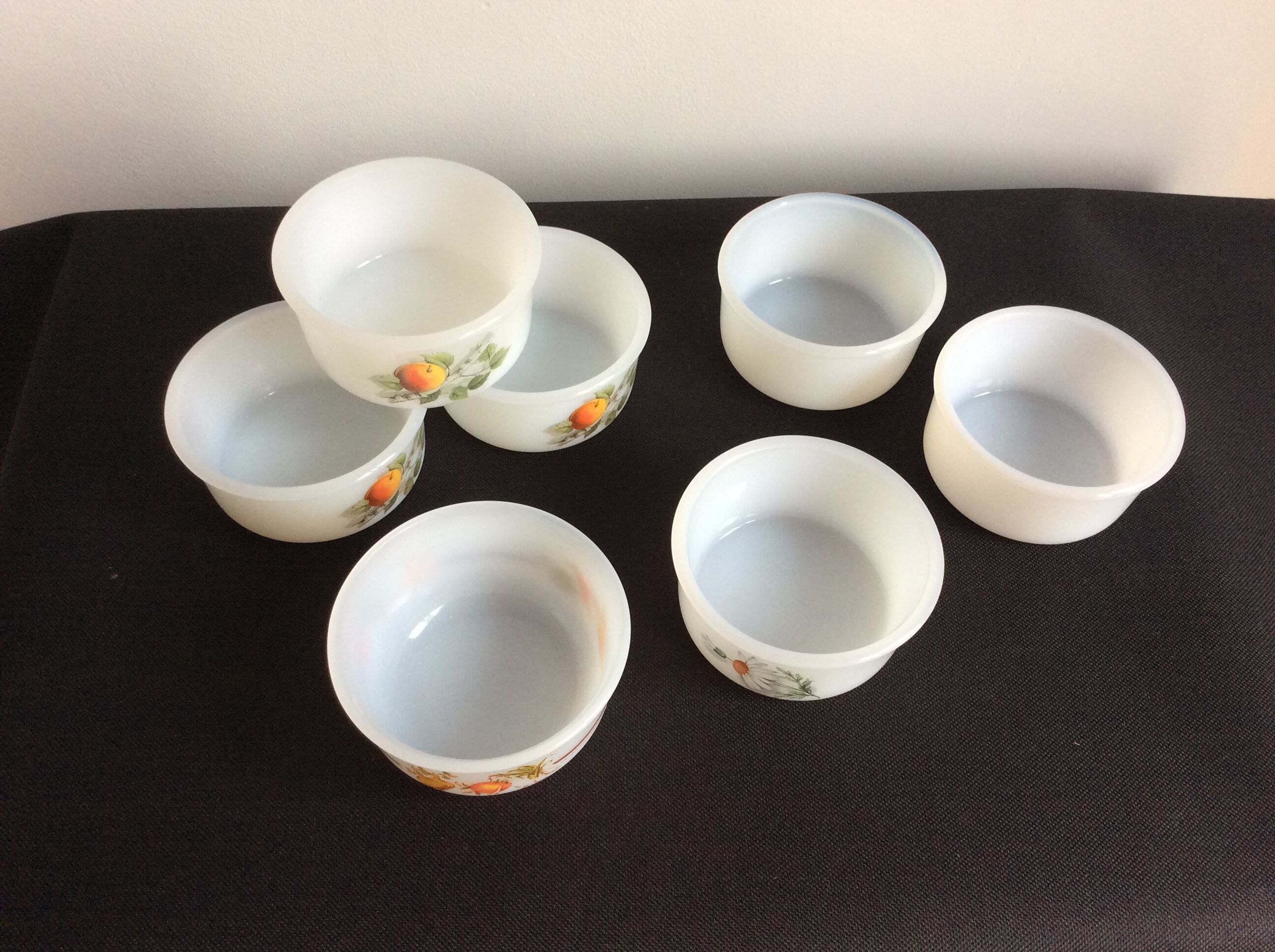 Set of ramekins ARCOPAL FRANCE - vintage